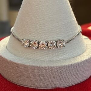 Luxury 10 CT Moissanite Diamond  Bracelet